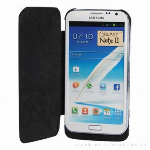 Portable Battery Charger with Case and 4,000mAh Capacity for Galaxy Note 2